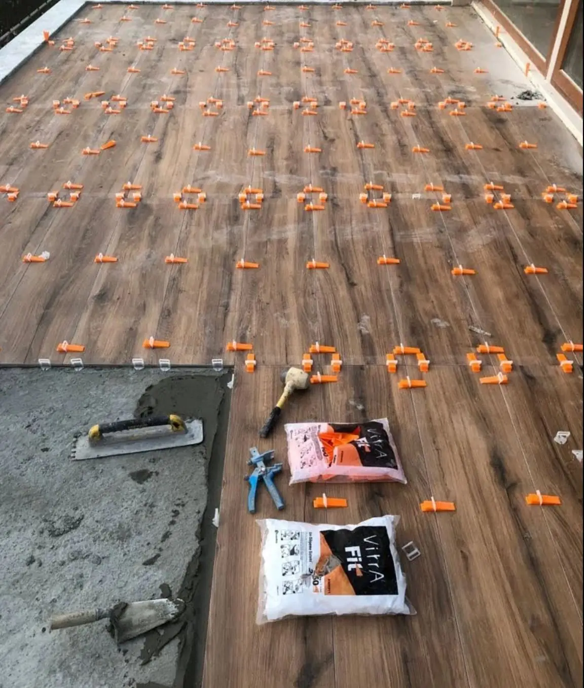 Tekirdağ'da yapılmış modern banyo fayans uygulaması